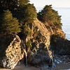 Julia Pfeiffer Burns State Park, Big Sur 12.28.08 : The waterfall and location of the waterfall house in Big Sur.